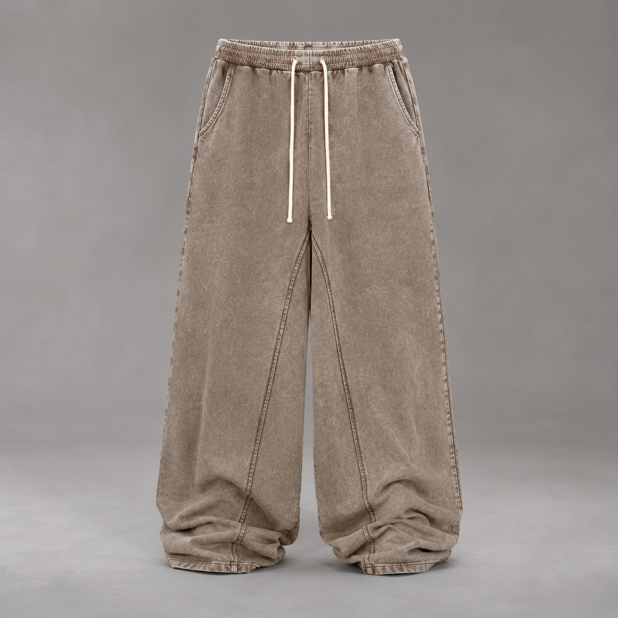 Jogginghose im Washed-Look mit lockerer Passform