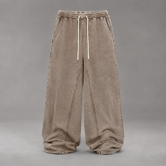 Jogginghose im Washed-Look mit lockerer Passform