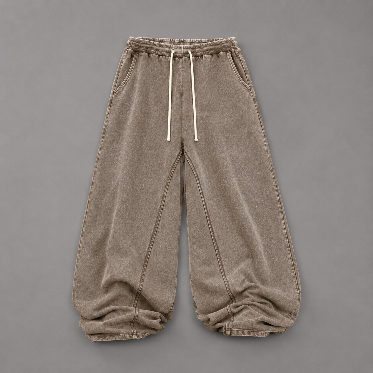 Jogginghose im Washed-Look mit lockerer Passform