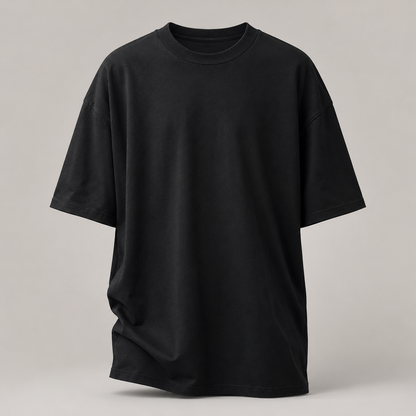 Oversize-T-Shirt mit Rundhalsausschnitt für jeden Tag