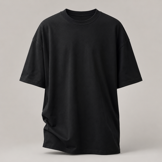 Oversize-T-Shirt mit Rundhalsausschnitt für jeden Tag